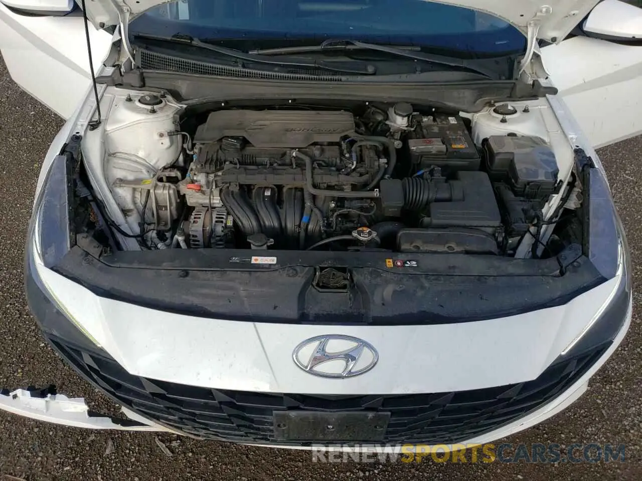 11 Photograph of a damaged car KMHLM4AG8NU355305 HYUNDAI ELANTRA 2022
