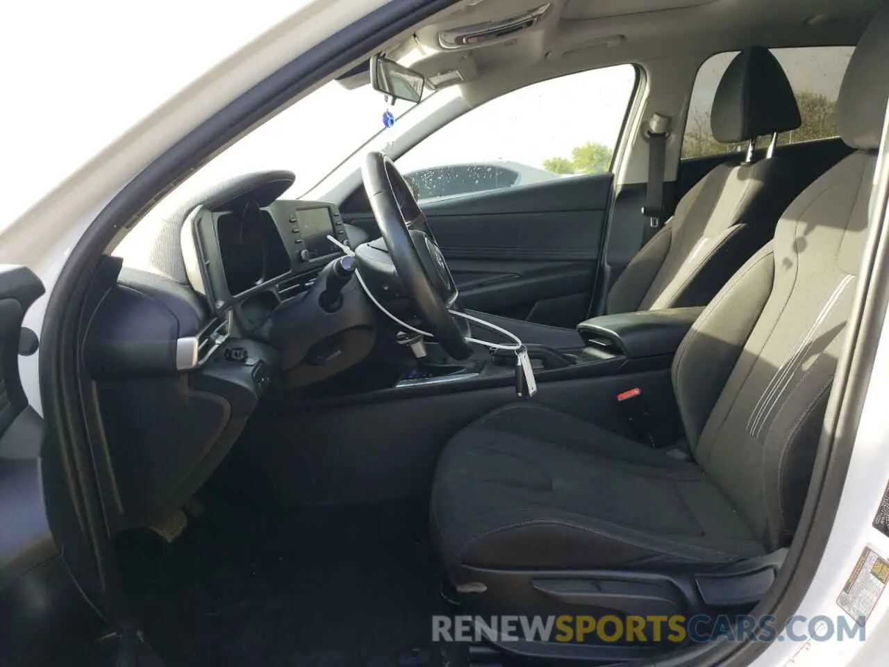 7 Photograph of a damaged car KMHLM4AG8NU355305 HYUNDAI ELANTRA 2022
