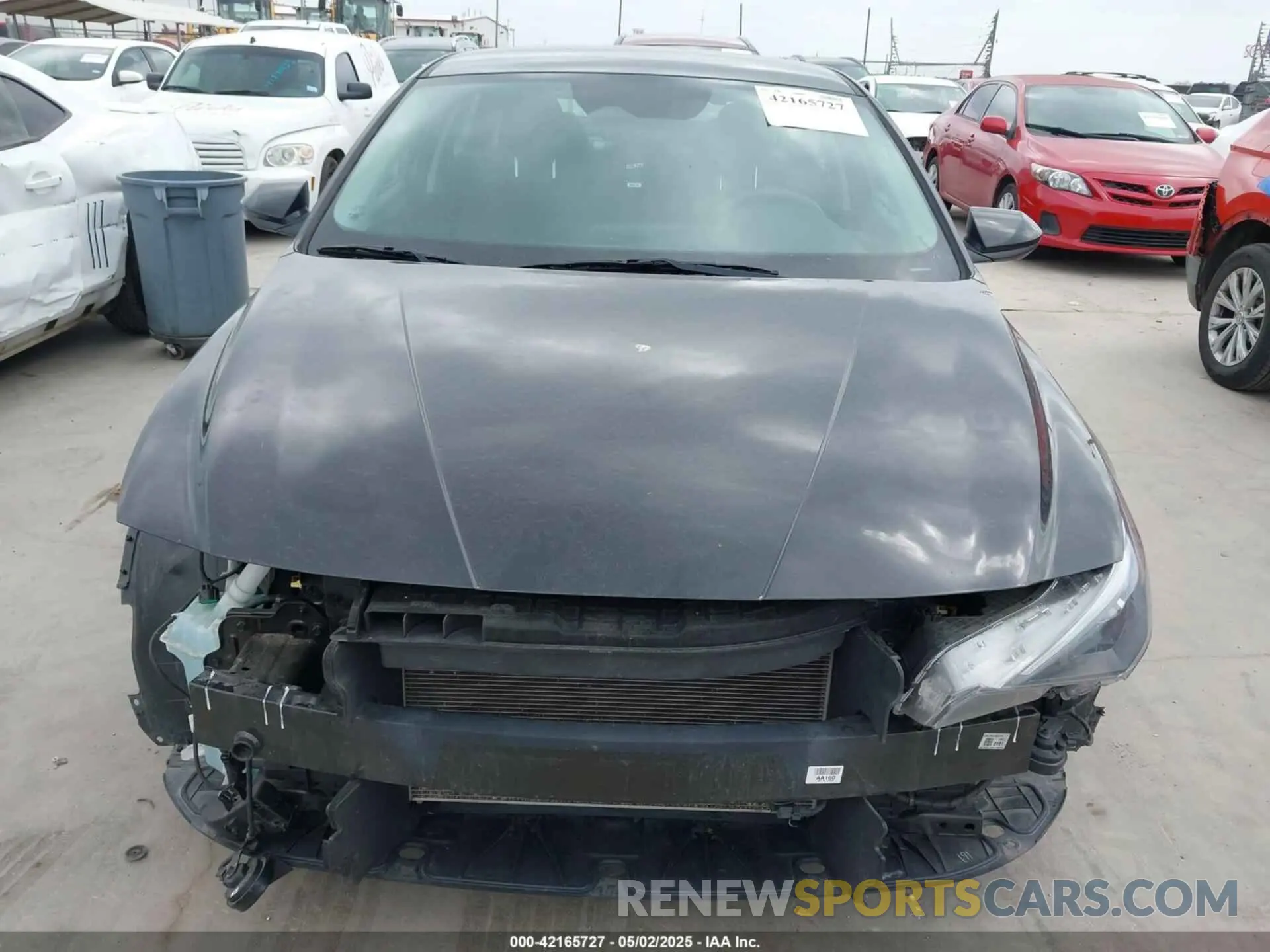 13 Photograph of a damaged car KMHLM4AG9NU218972 HYUNDAI ELANTRA 2022
