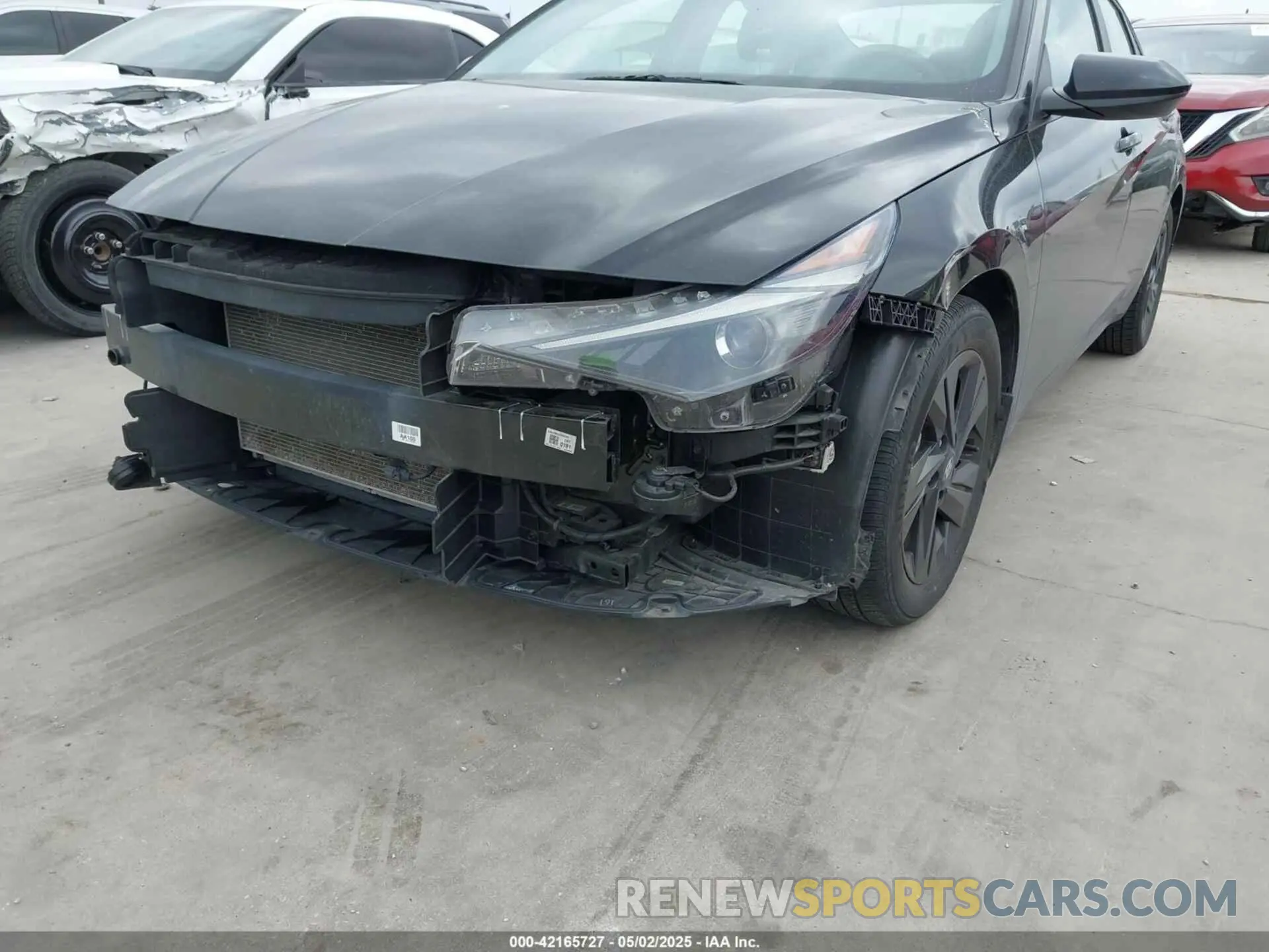 6 Photograph of a damaged car KMHLM4AG9NU218972 HYUNDAI ELANTRA 2022