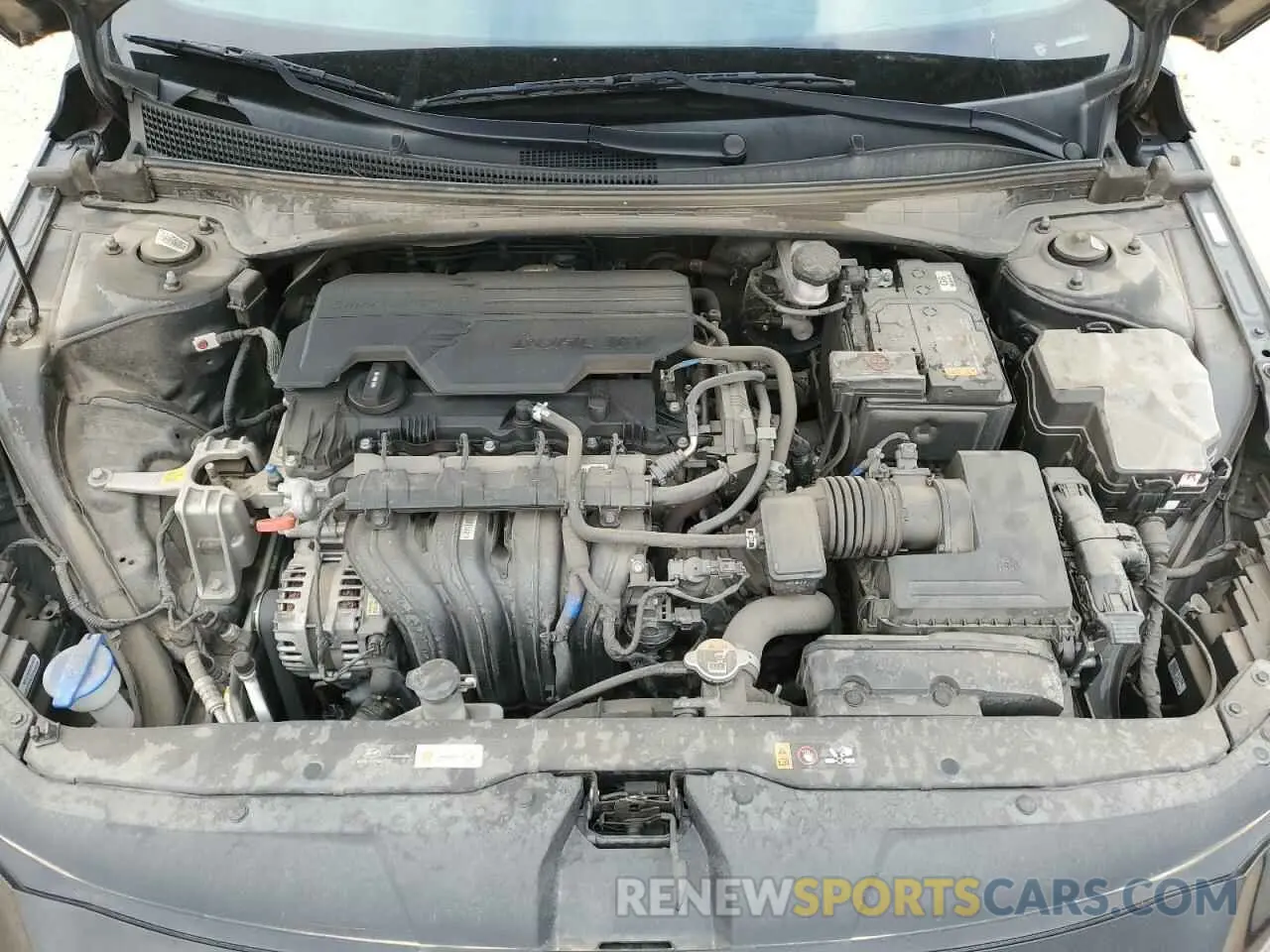 11 Photograph of a damaged car KMHLM4AG9NU225341 HYUNDAI ELANTRA 2022