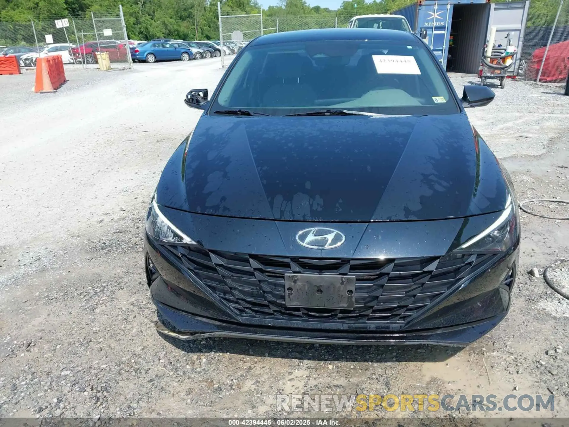 12 Photograph of a damaged car KMHLM4AG9NU241684 HYUNDAI ELANTRA 2022