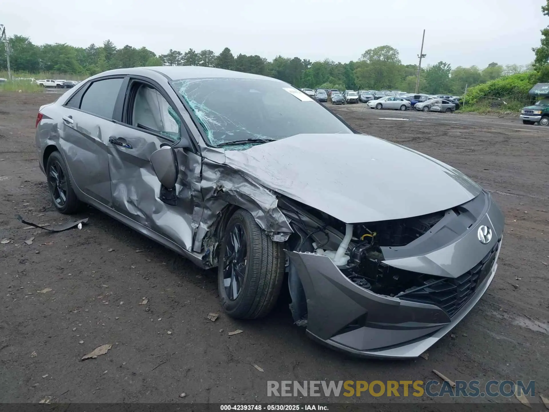 6 Photograph of a damaged car KMHLM4AG9NU283367 HYUNDAI ELANTRA 2022