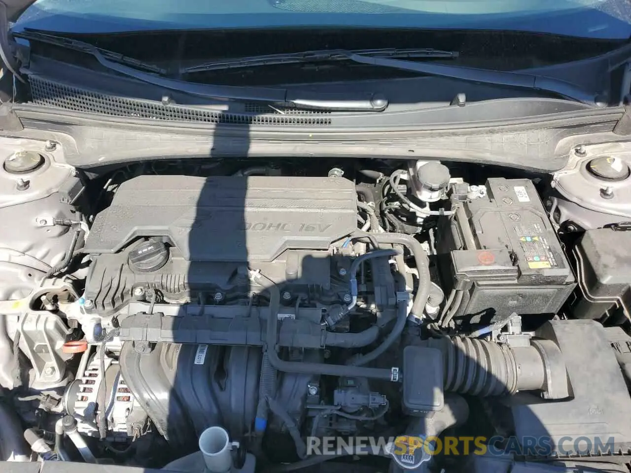 12 Photograph of a damaged car KMHLM4AG9NU311619 HYUNDAI ELANTRA 2022