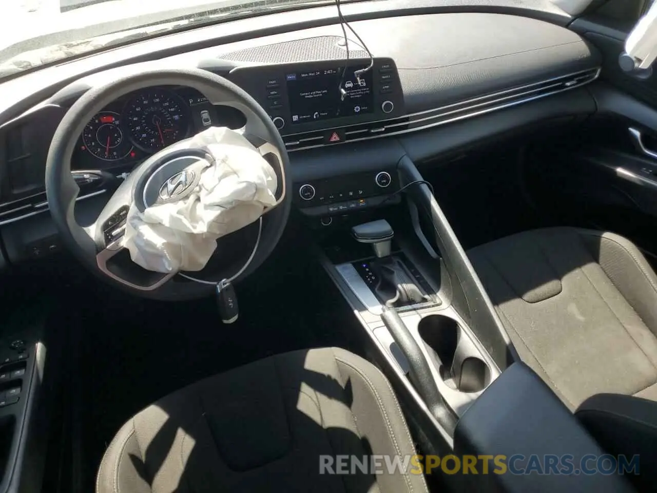 8 Photograph of a damaged car KMHLM4AG9NU311619 HYUNDAI ELANTRA 2022