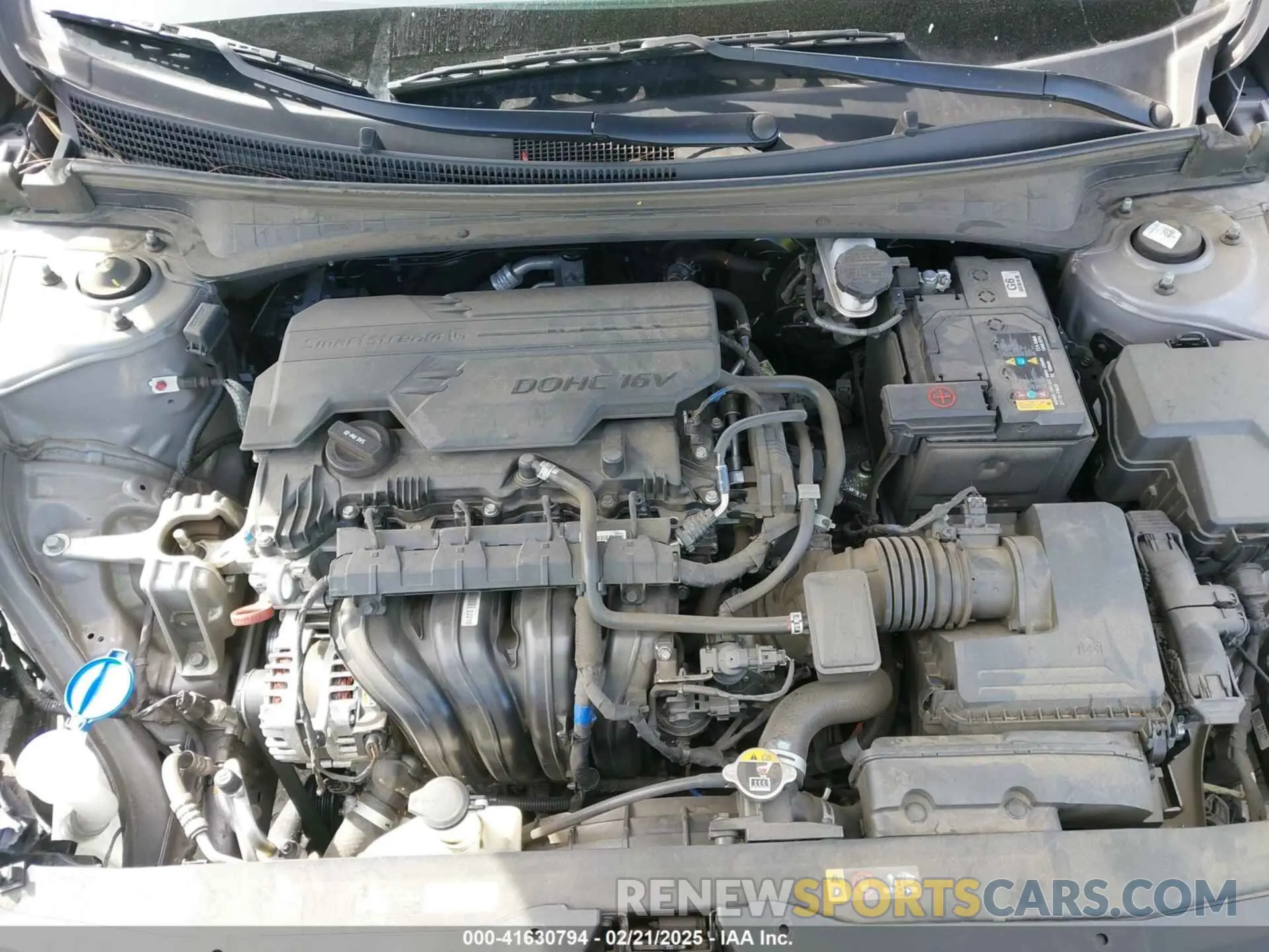 10 Photograph of a damaged car KMHLM4AG9NU322152 HYUNDAI ELANTRA 2022