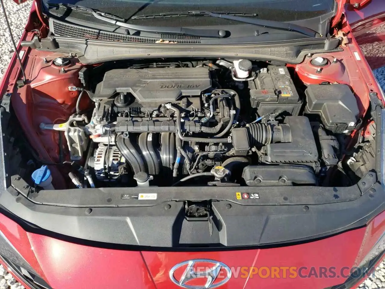 11 Photograph of a damaged car KMHLM4AG9NU344572 HYUNDAI ELANTRA 2022
