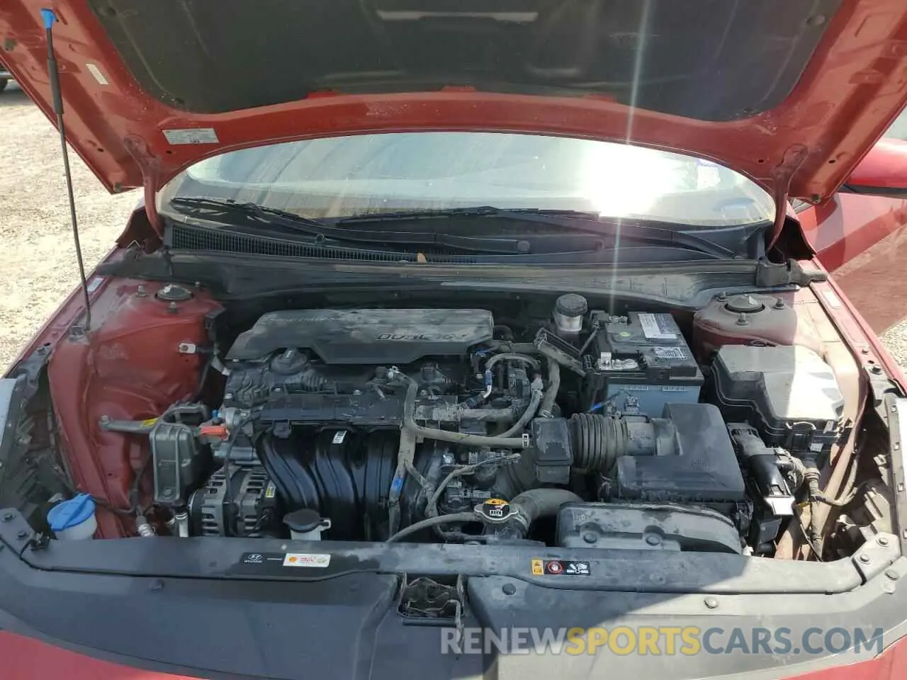 11 Photograph of a damaged car KMHLM4AG9NU354177 HYUNDAI ELANTRA 2022