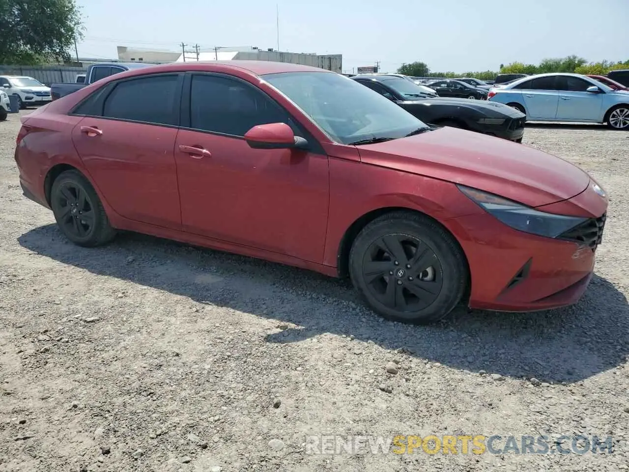4 Photograph of a damaged car KMHLM4AG9NU354177 HYUNDAI ELANTRA 2022