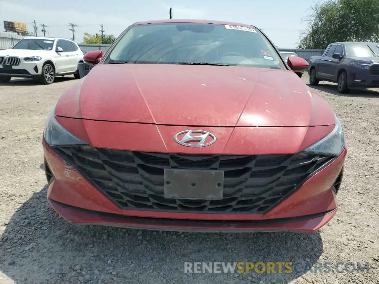 5 Photograph of a damaged car KMHLM4AG9NU354177 HYUNDAI ELANTRA 2022