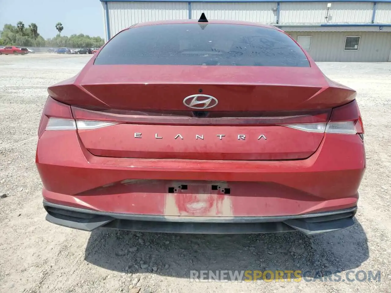 6 Photograph of a damaged car KMHLM4AG9NU354177 HYUNDAI ELANTRA 2022
