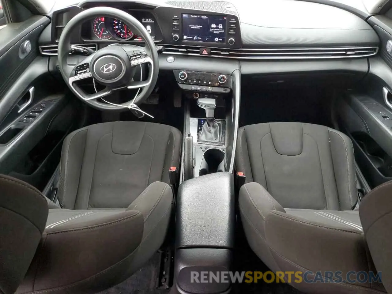 8 Photograph of a damaged car KMHLM4AG9NU365213 HYUNDAI ELANTRA 2022