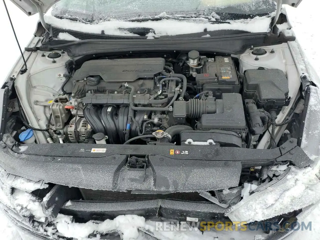 11 Photograph of a damaged car KMHLM4AGXNU261653 HYUNDAI ELANTRA 2022