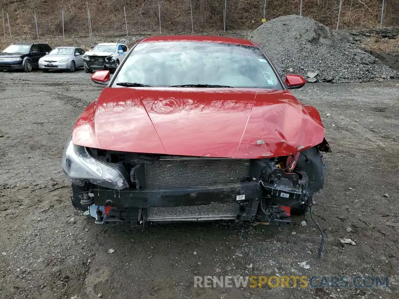 5 Photograph of a damaged car KMHLM4AGXNU348825 HYUNDAI ELANTRA 2022