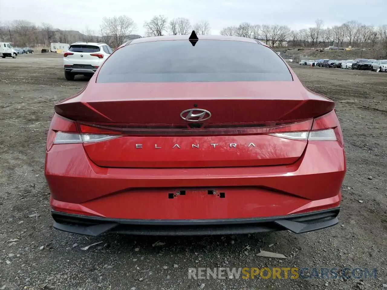 6 Photograph of a damaged car KMHLM4AGXNU348825 HYUNDAI ELANTRA 2022
