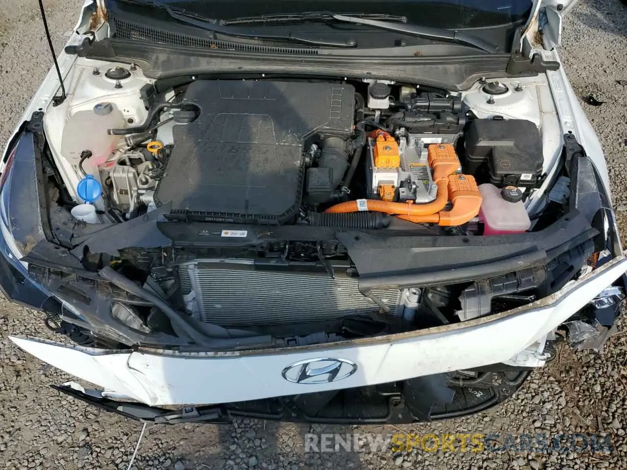 11 Photograph of a damaged car KMHLM4AJXNU023944 HYUNDAI ELANTRA 2022
