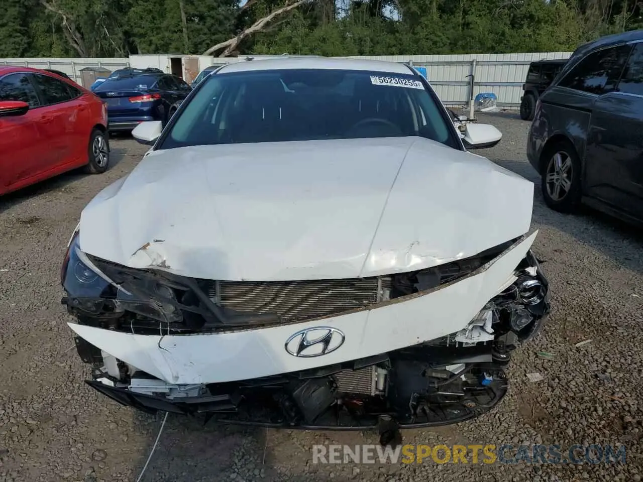 5 Photograph of a damaged car KMHLM4AJXNU023944 HYUNDAI ELANTRA 2022