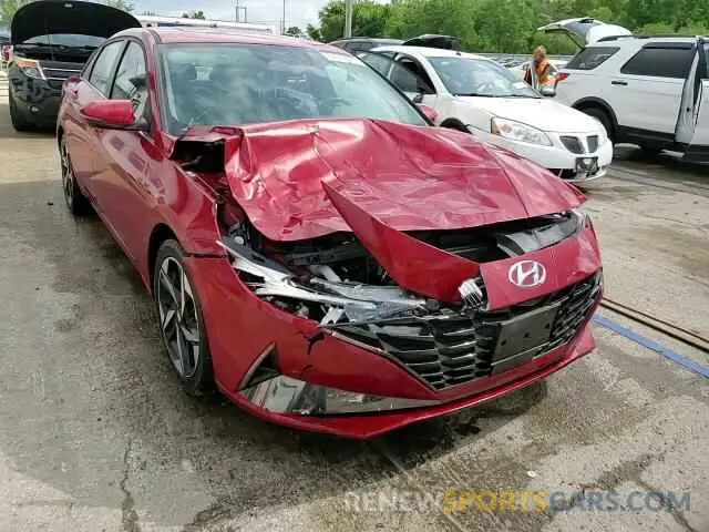 13 Photograph of a damaged car KMHLN4AG0NU337507 HYUNDAI ELANTRA 2022