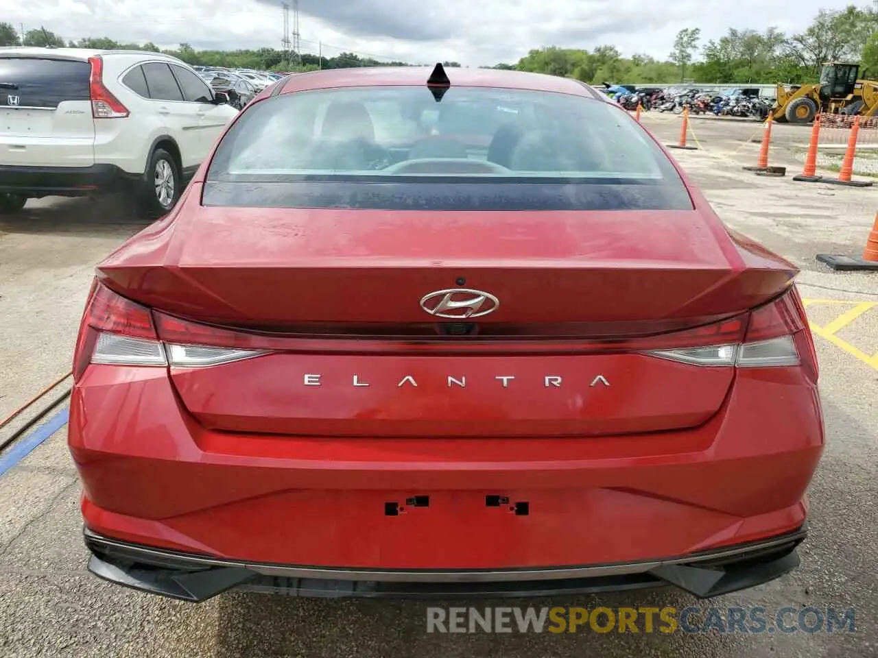 6 Photograph of a damaged car KMHLN4AG0NU337507 HYUNDAI ELANTRA 2022
