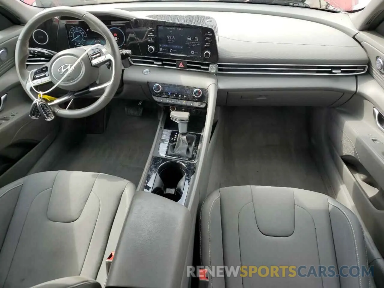 8 Photograph of a damaged car KMHLN4AG0NU337507 HYUNDAI ELANTRA 2022