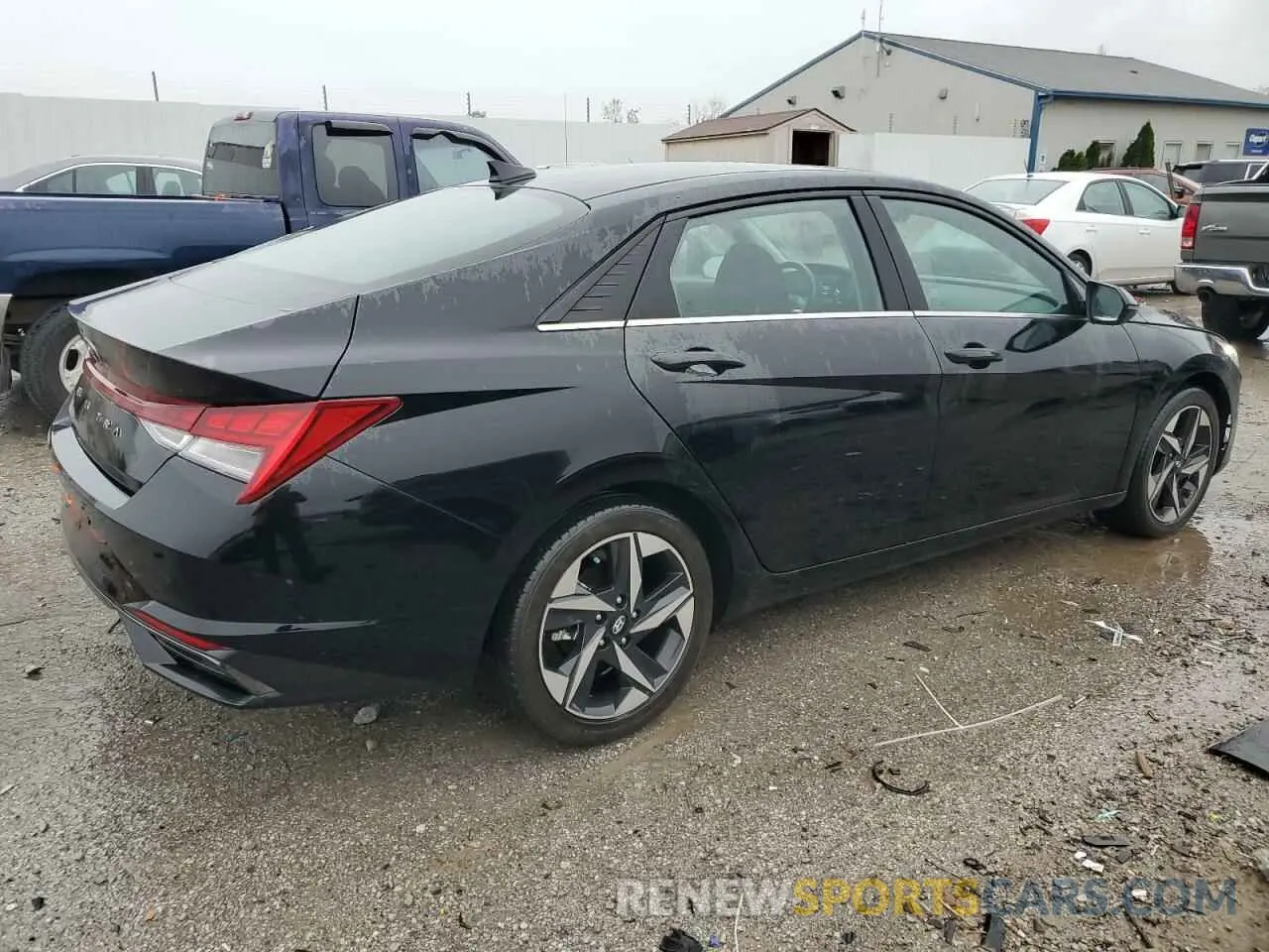 3 Photograph of a damaged car KMHLN4AG0NU340214 HYUNDAI ELANTRA 2022