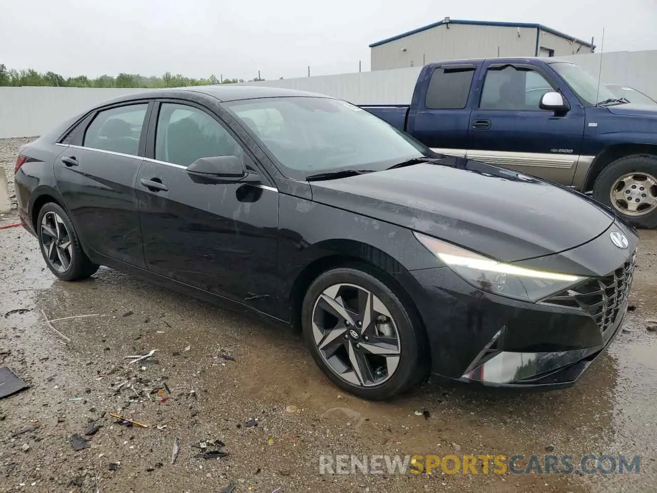 4 Photograph of a damaged car KMHLN4AG0NU340214 HYUNDAI ELANTRA 2022