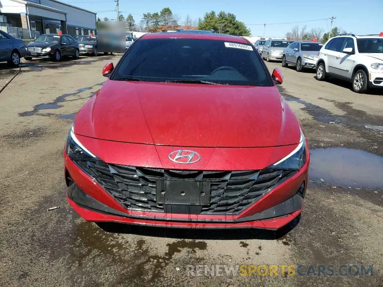 5 Photograph of a damaged car KMHLN4AG0NU350080 HYUNDAI ELANTRA 2022