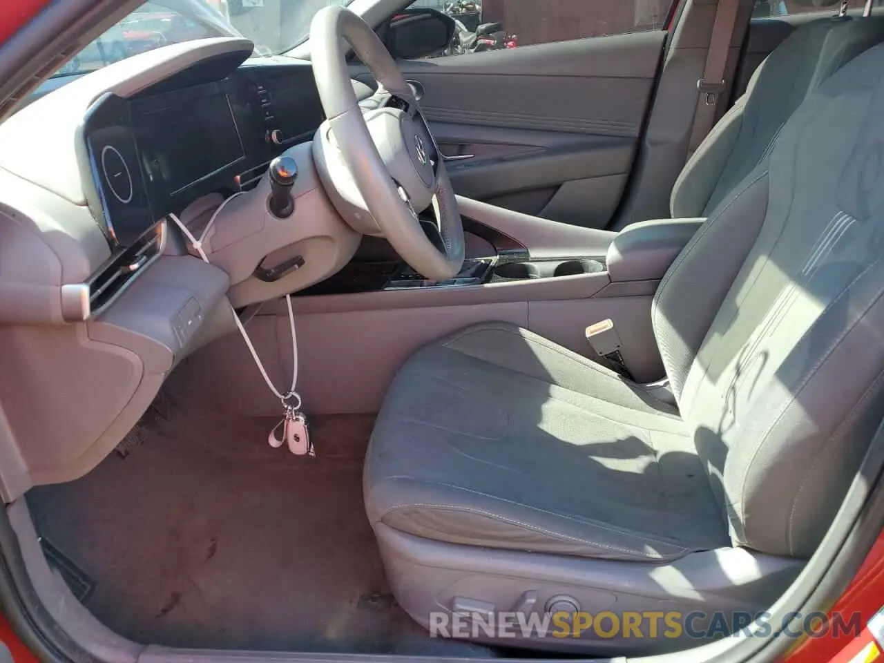 7 Photograph of a damaged car KMHLN4AG0NU350080 HYUNDAI ELANTRA 2022