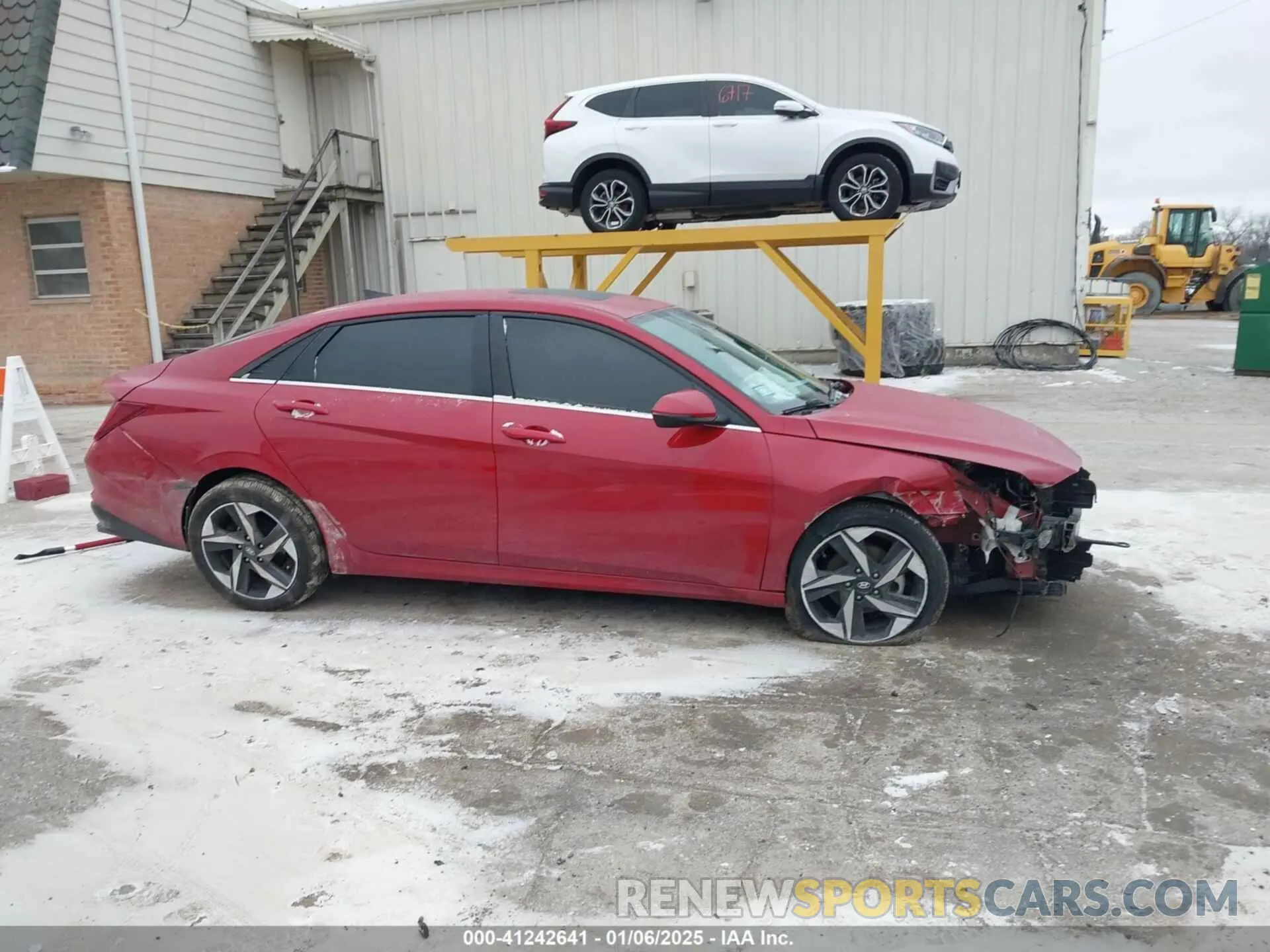 13 Photograph of a damaged car KMHLN4AG1NU300174 HYUNDAI ELANTRA 2022