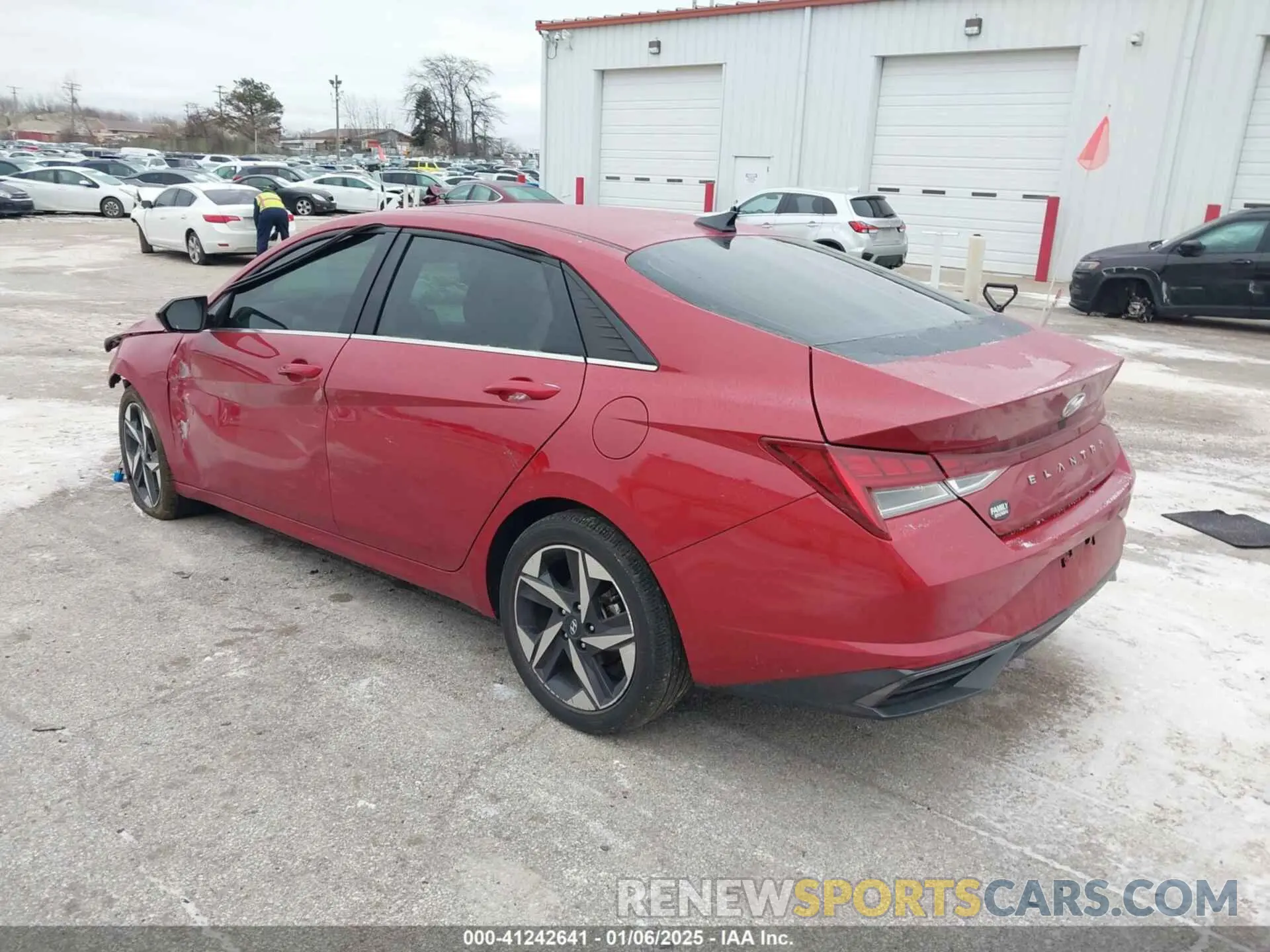 3 Photograph of a damaged car KMHLN4AG1NU300174 HYUNDAI ELANTRA 2022