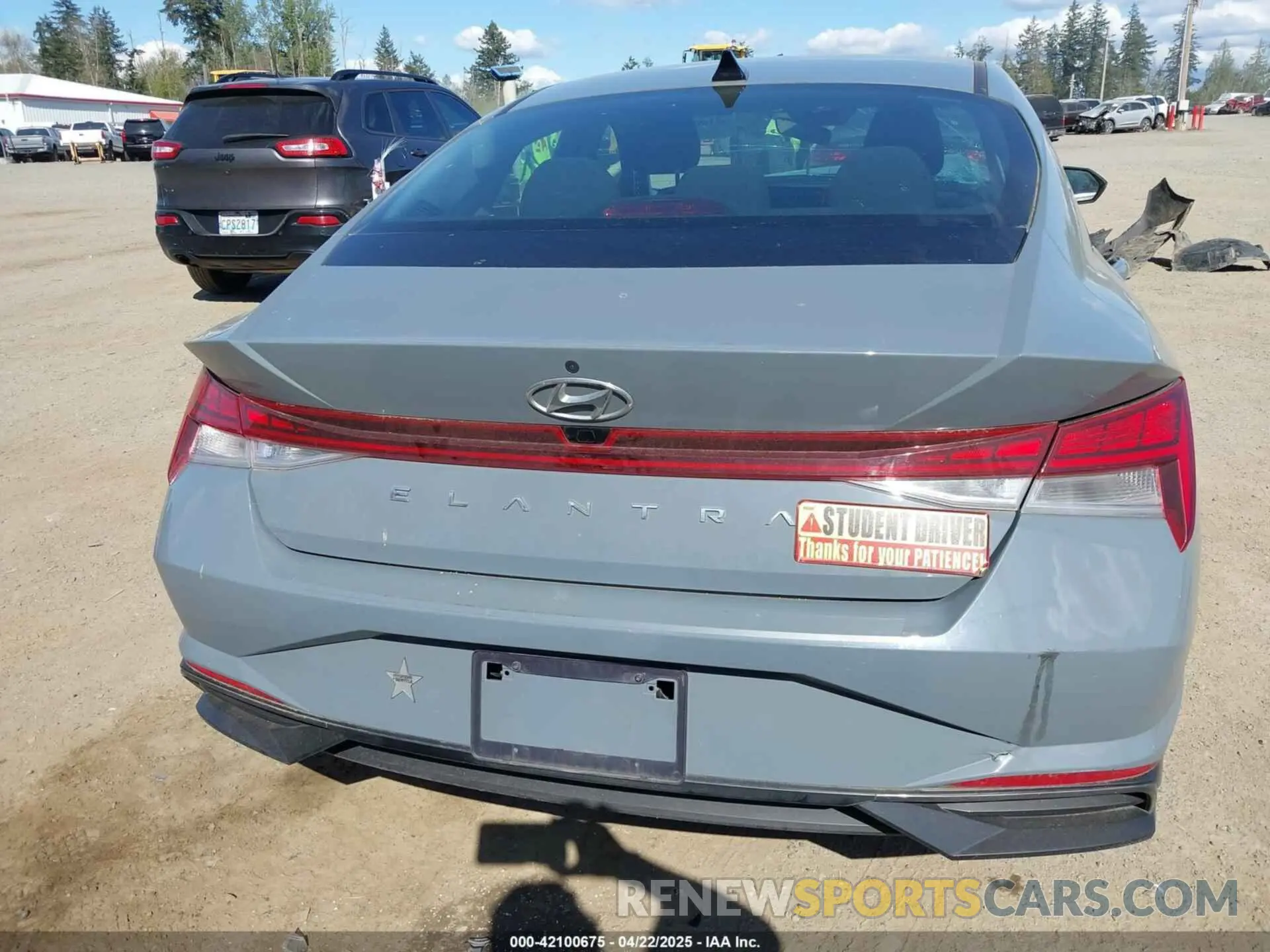 16 Photograph of a damaged car KMHLN4AG2NU288164 HYUNDAI ELANTRA 2022