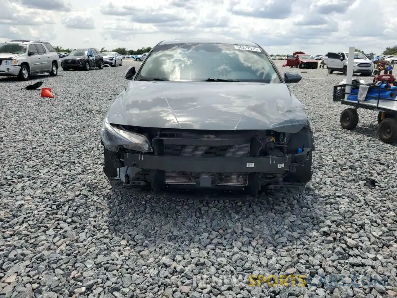 5 Photograph of a damaged car KMHLN4AG3NU352938 HYUNDAI ELANTRA 2022