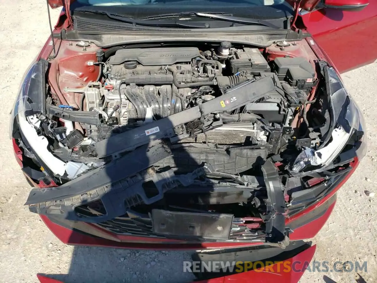11 Photograph of a damaged car KMHLN4AG4NU363821 HYUNDAI ELANTRA 2022