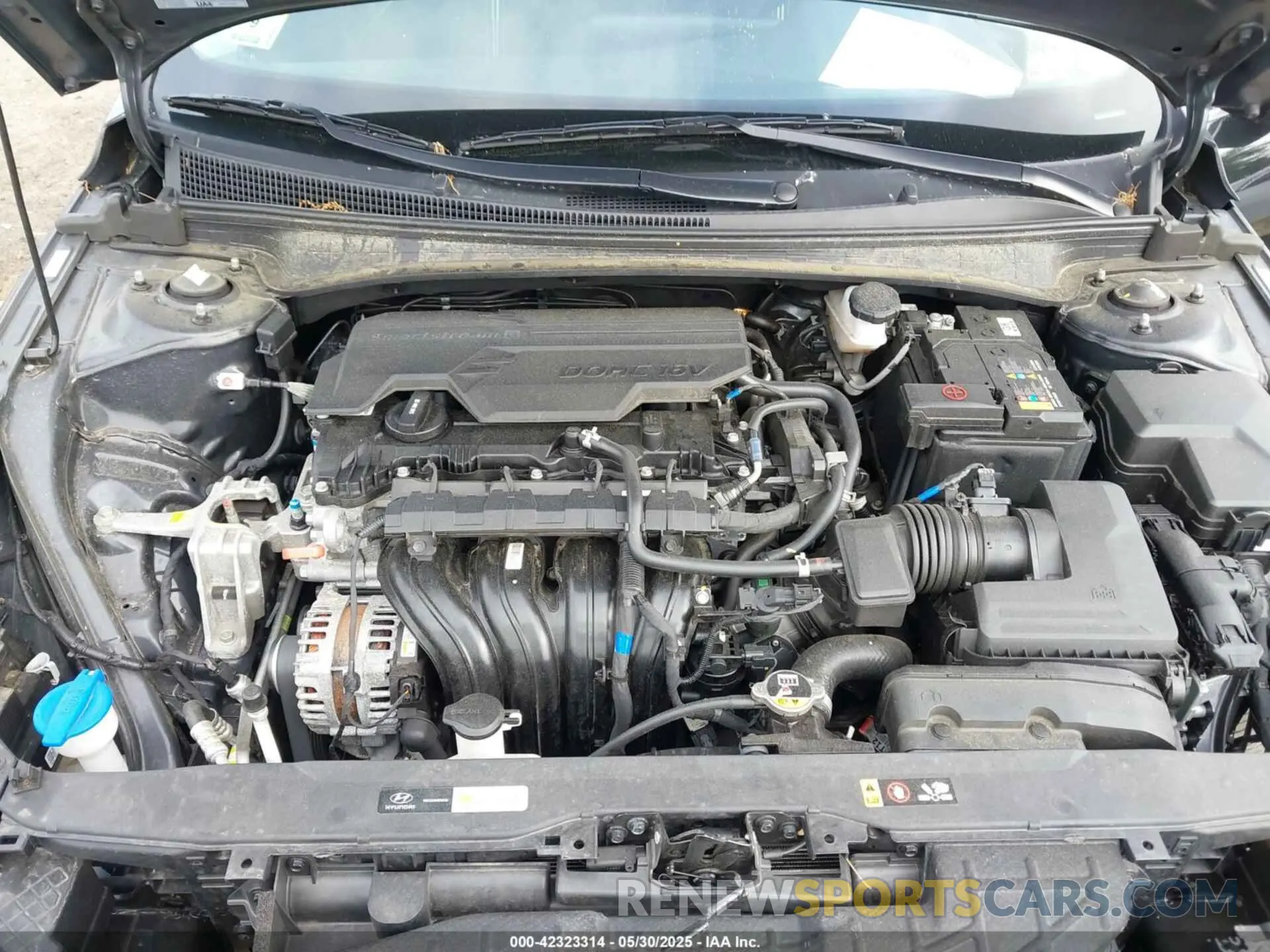 10 Photograph of a damaged car KMHLN4AG5NU354481 HYUNDAI ELANTRA 2022