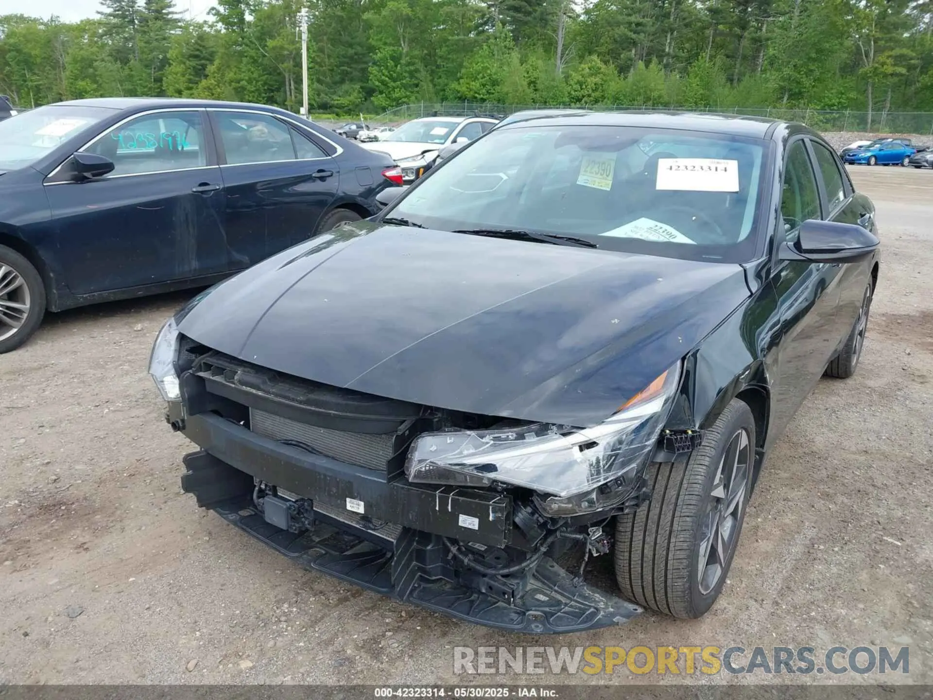 6 Photograph of a damaged car KMHLN4AG5NU354481 HYUNDAI ELANTRA 2022