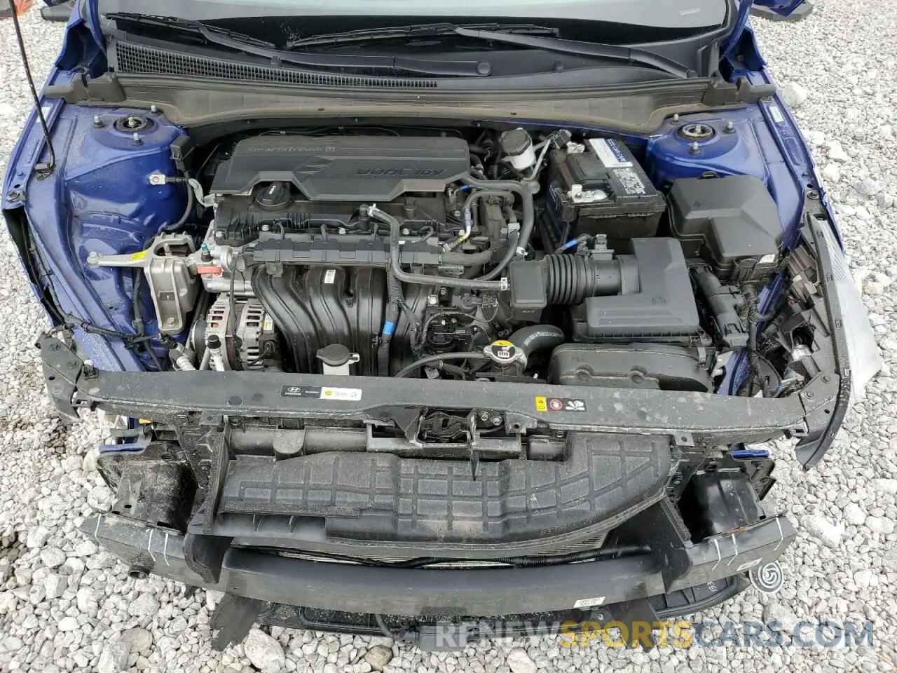 11 Photograph of a damaged car KMHLN4AG6NU331243 HYUNDAI ELANTRA 2022