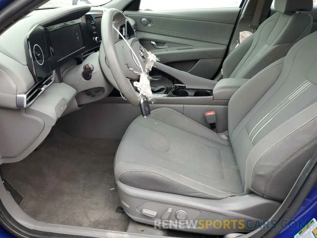 7 Photograph of a damaged car KMHLN4AG6NU331243 HYUNDAI ELANTRA 2022