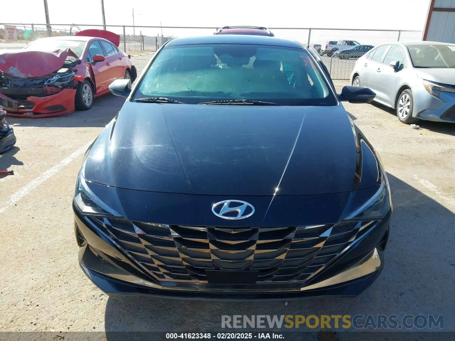 11 Photograph of a damaged car KMHLN4AG6NU338855 HYUNDAI ELANTRA 2022