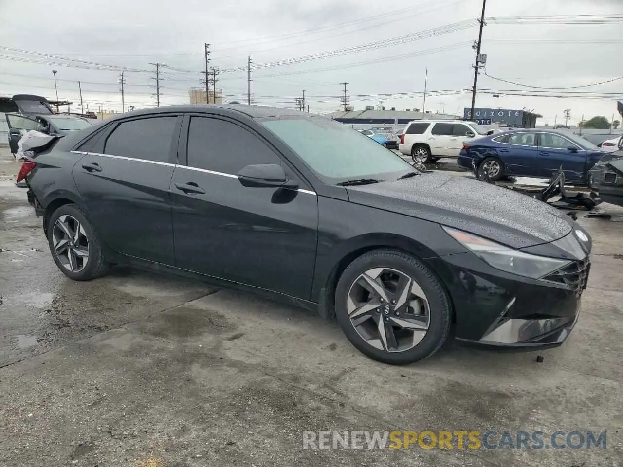 4 Photograph of a damaged car KMHLN4AG7NU245746 HYUNDAI ELANTRA 2022