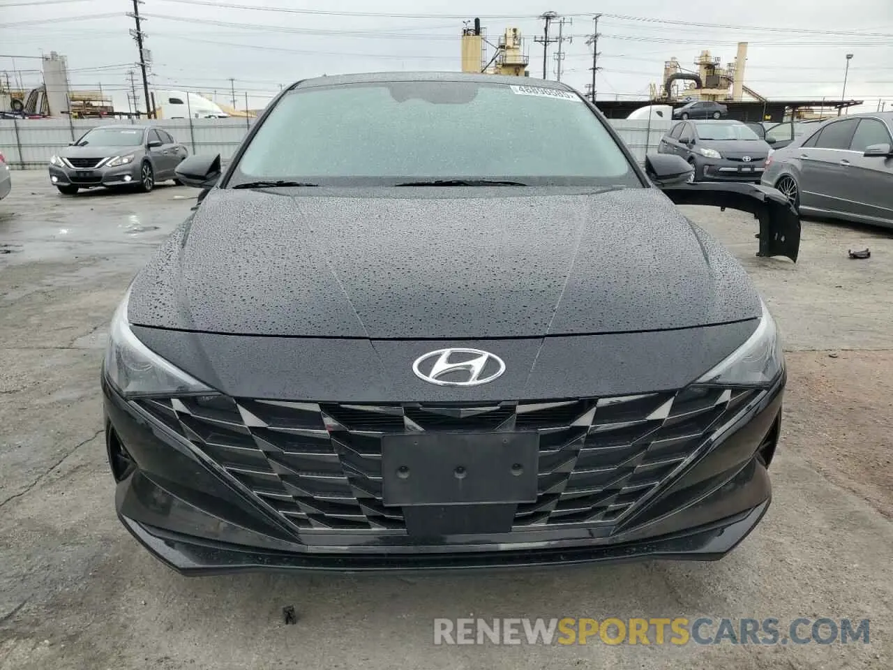 5 Photograph of a damaged car KMHLN4AG7NU245746 HYUNDAI ELANTRA 2022