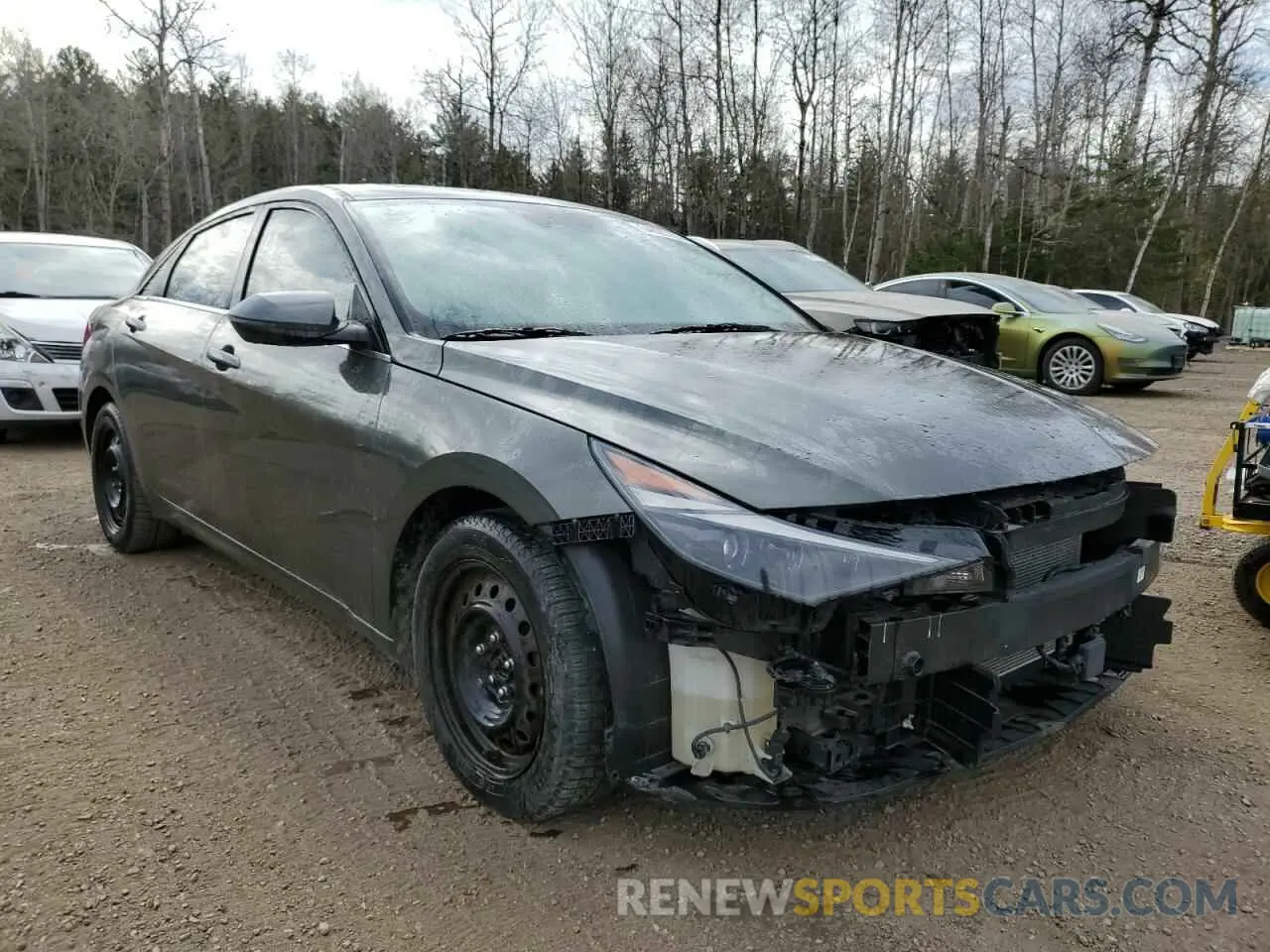 4 Photograph of a damaged car KMHLN4AG7NU324558 HYUNDAI ELANTRA 2022