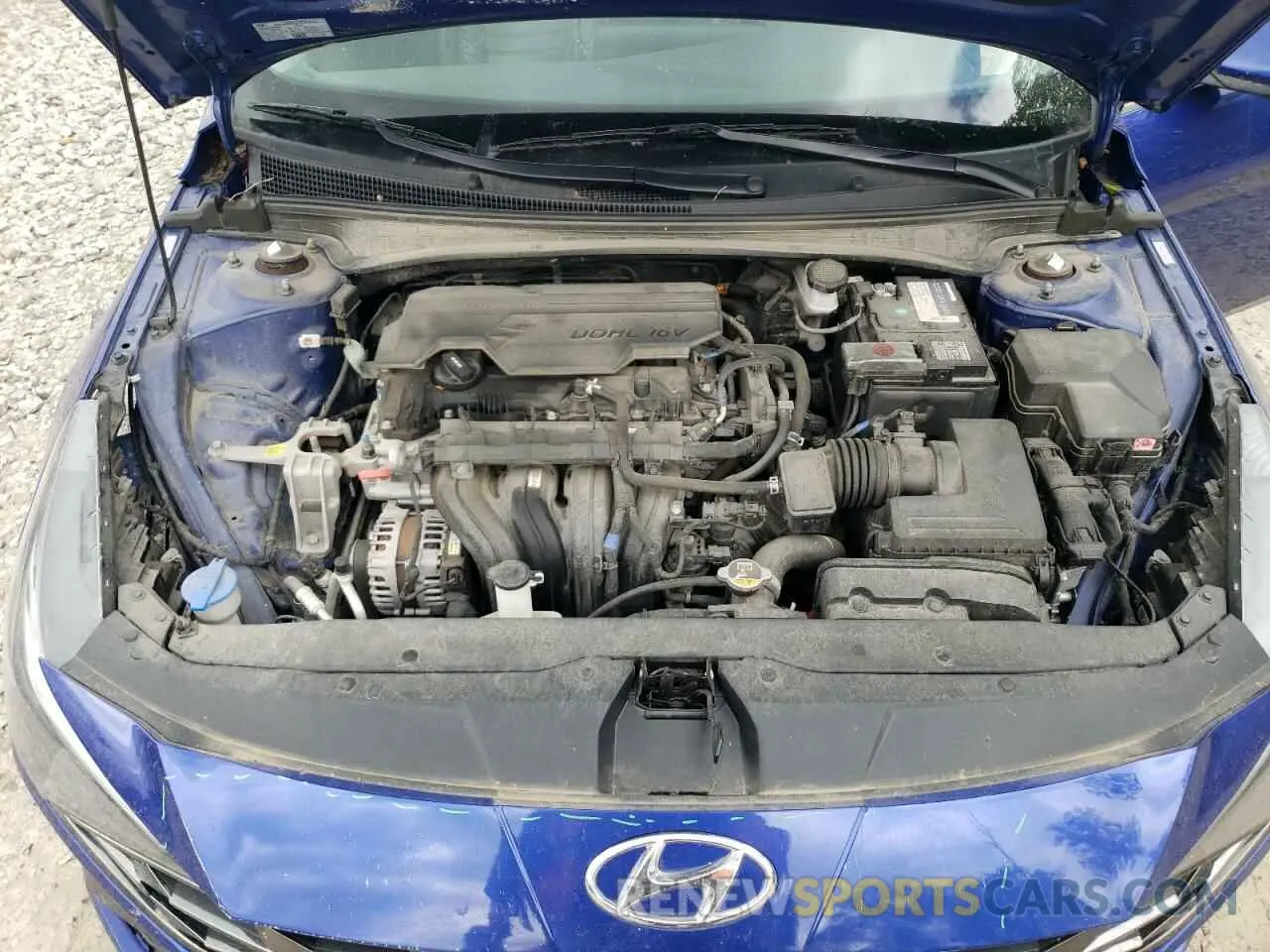 11 Photograph of a damaged car KMHLN4AG7NU341649 HYUNDAI ELANTRA 2022