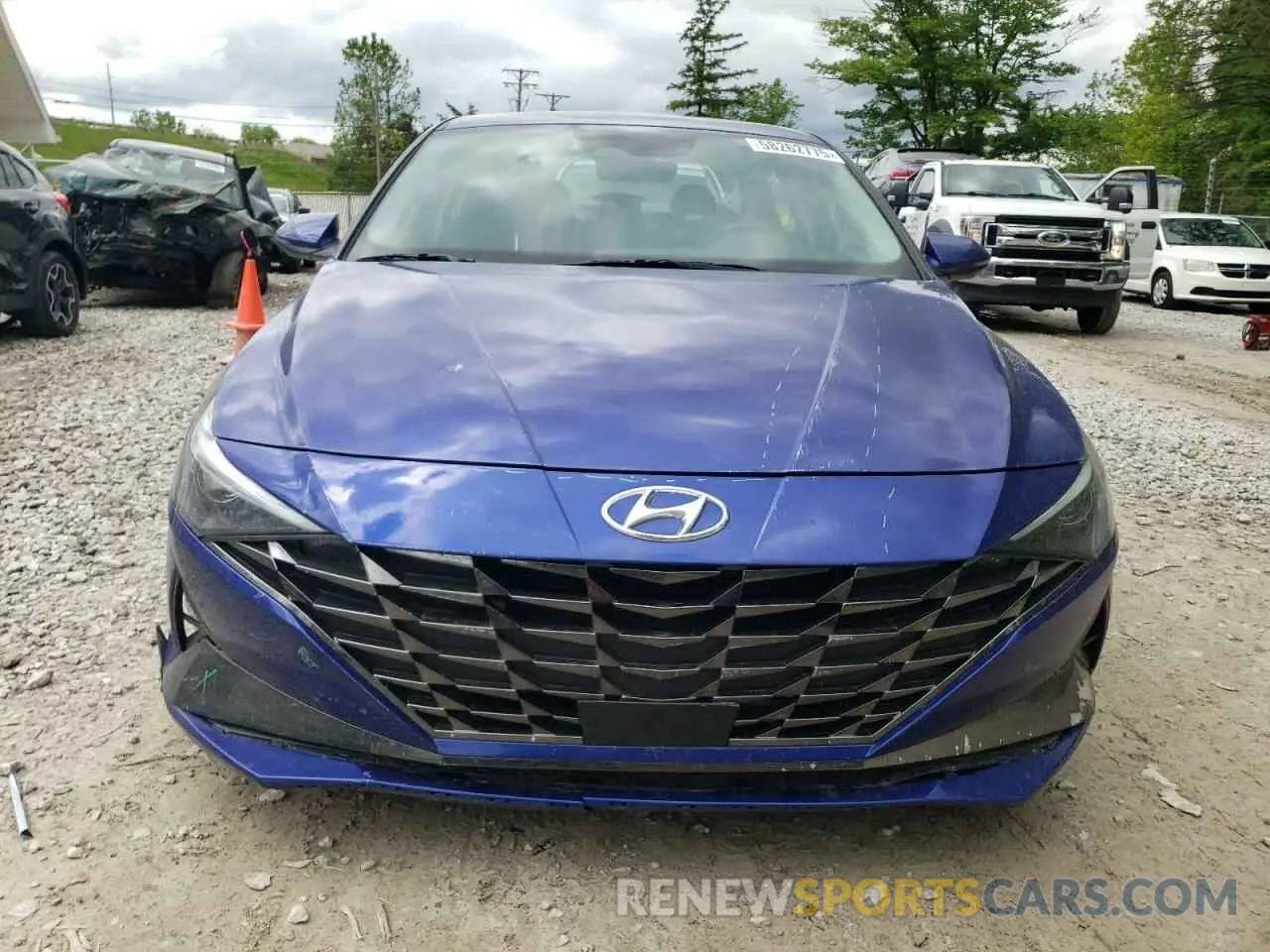 5 Photograph of a damaged car KMHLN4AG7NU341649 HYUNDAI ELANTRA 2022