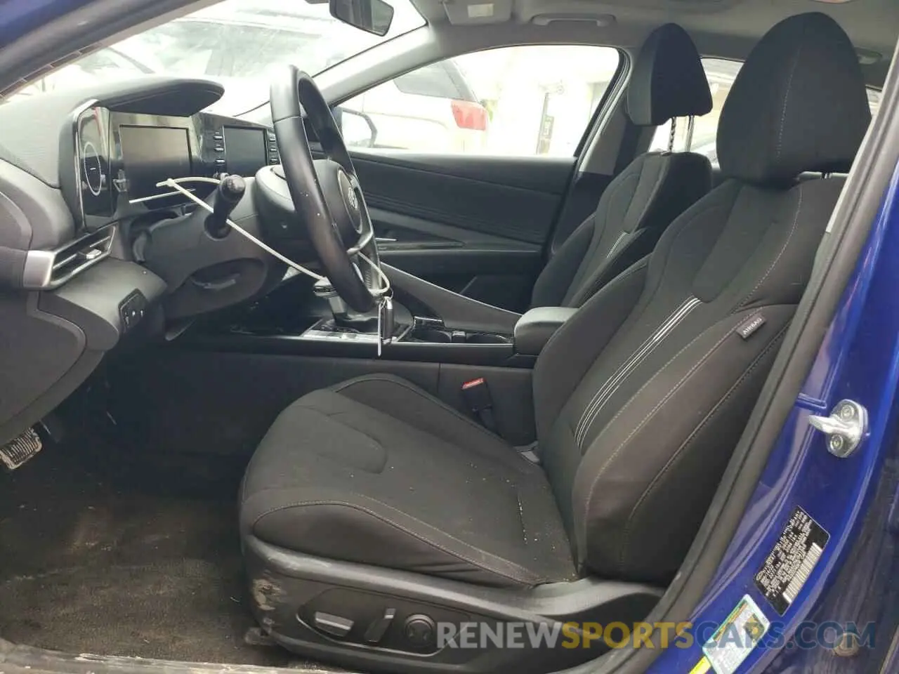 7 Photograph of a damaged car KMHLN4AG7NU341649 HYUNDAI ELANTRA 2022