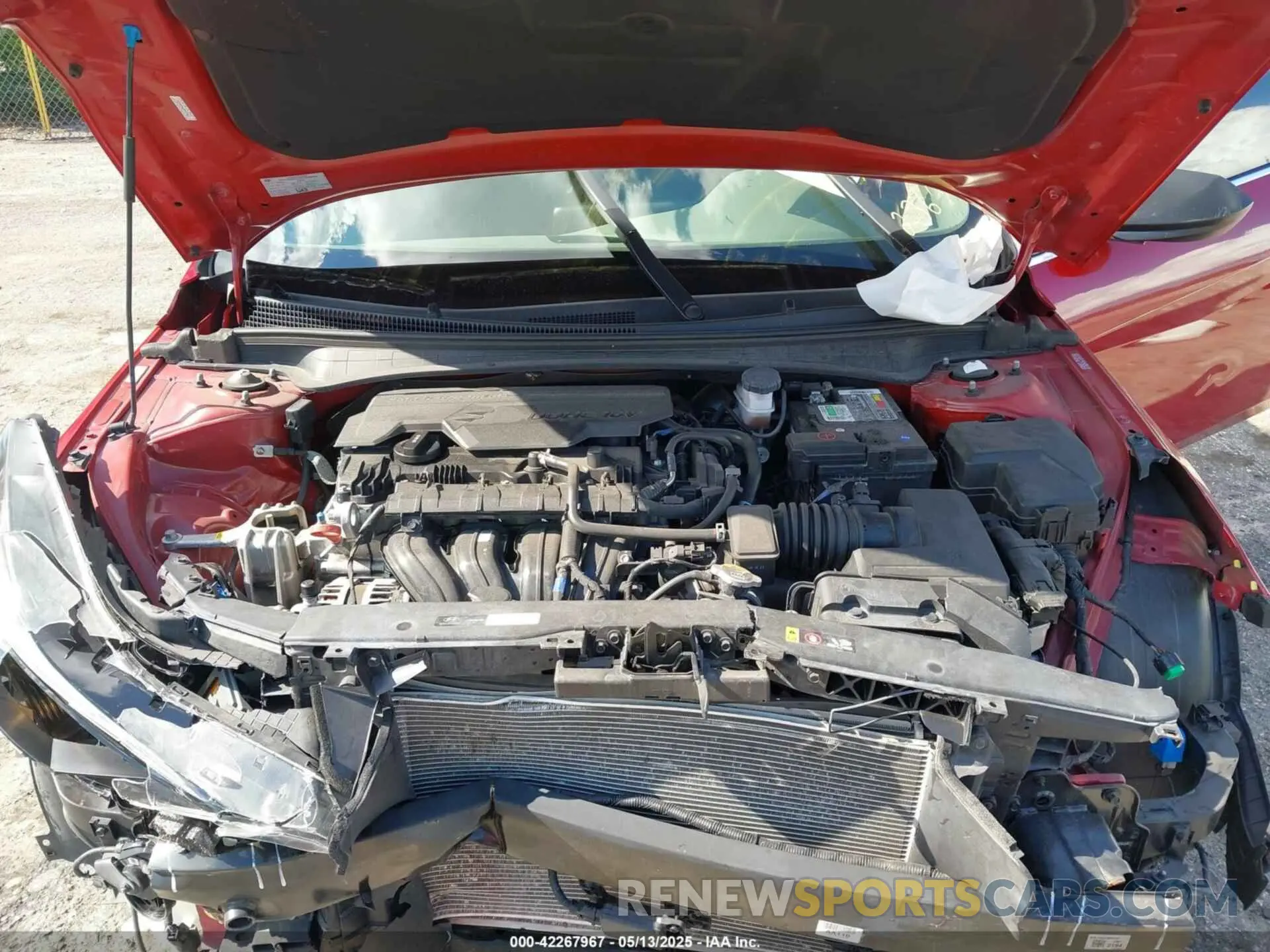 10 Photograph of a damaged car KMHLN4AG7NU342364 HYUNDAI ELANTRA 2022