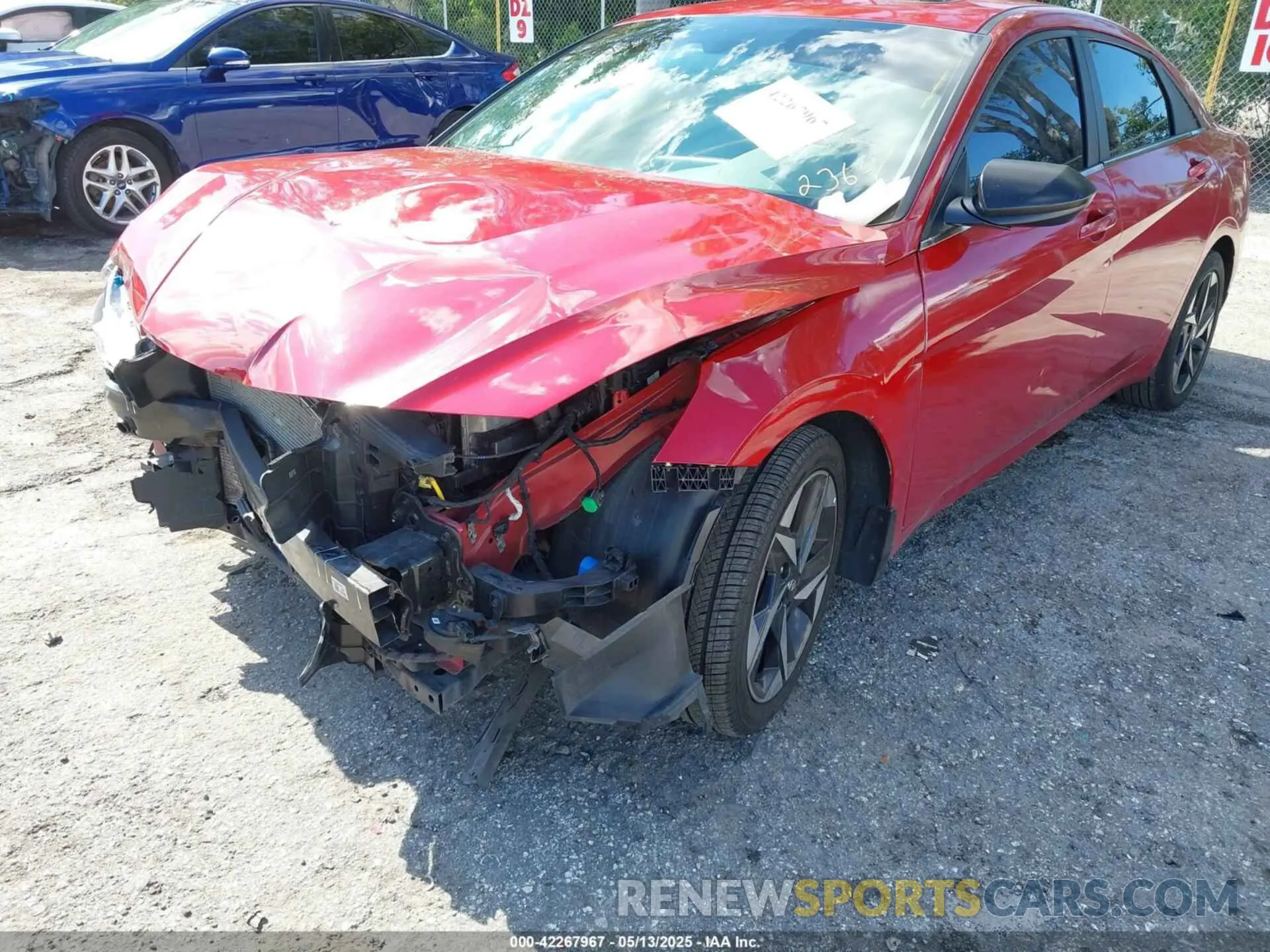 18 Photograph of a damaged car KMHLN4AG7NU342364 HYUNDAI ELANTRA 2022