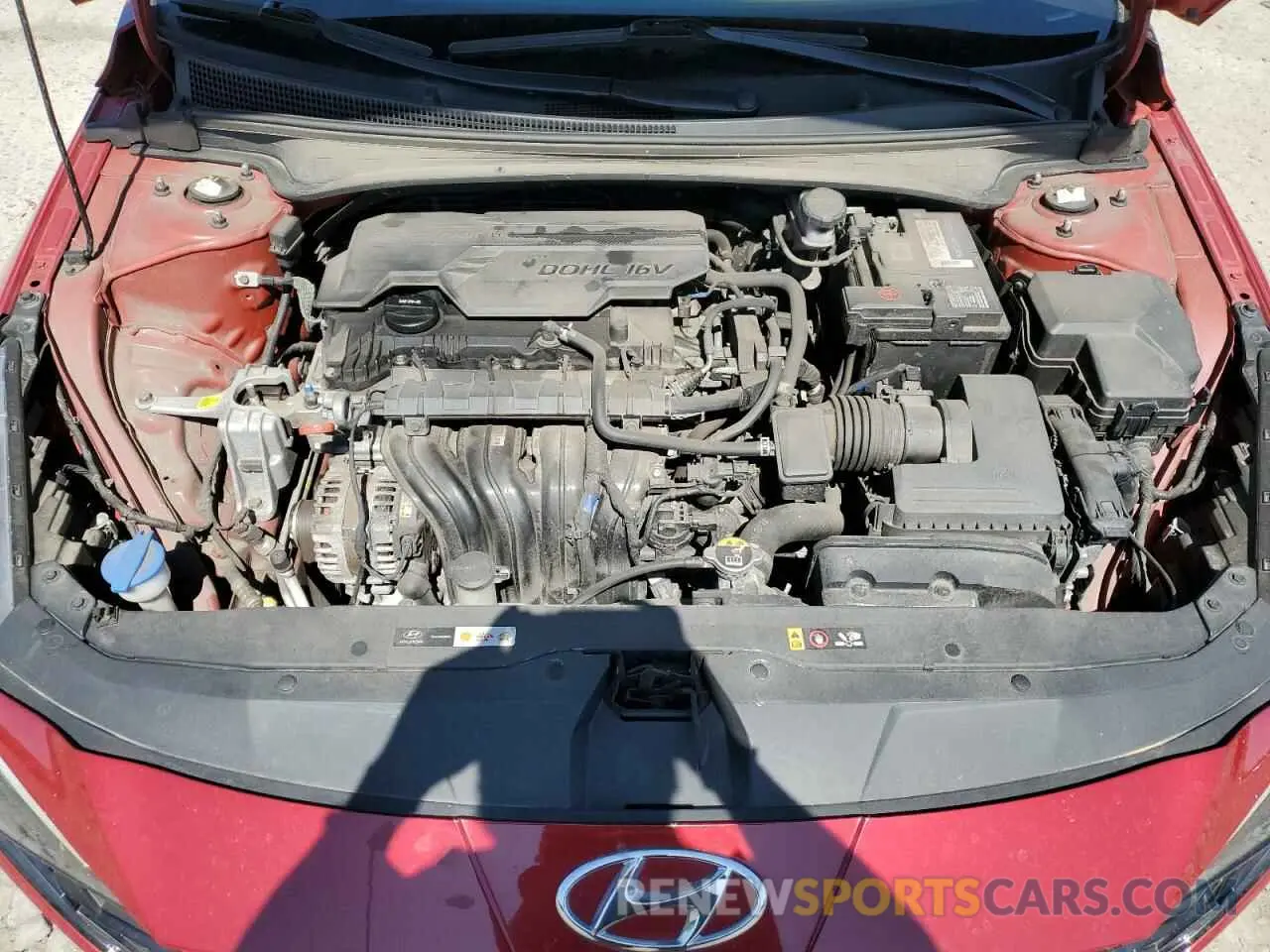 11 Photograph of a damaged car KMHLN4AG8NU340848 HYUNDAI ELANTRA 2022
