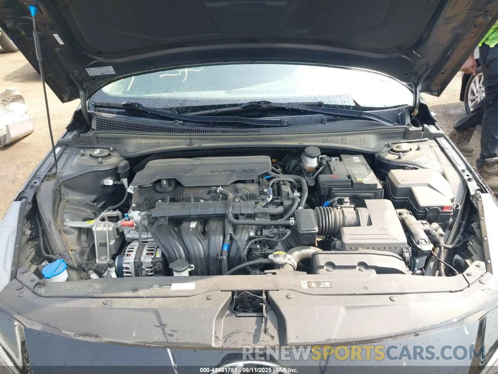 10 Photograph of a damaged car KMHLN4AG8NU365426 HYUNDAI ELANTRA 2022
