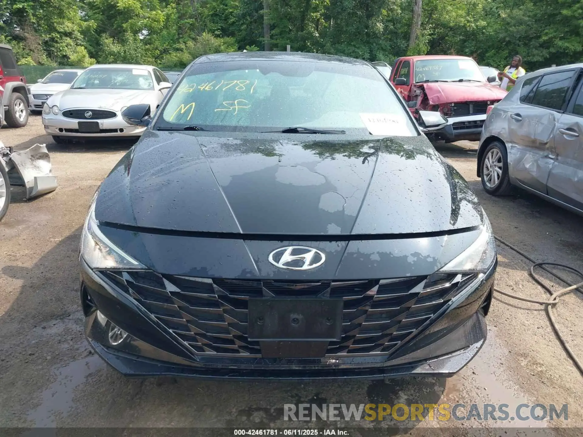 13 Photograph of a damaged car KMHLN4AG8NU365426 HYUNDAI ELANTRA 2022