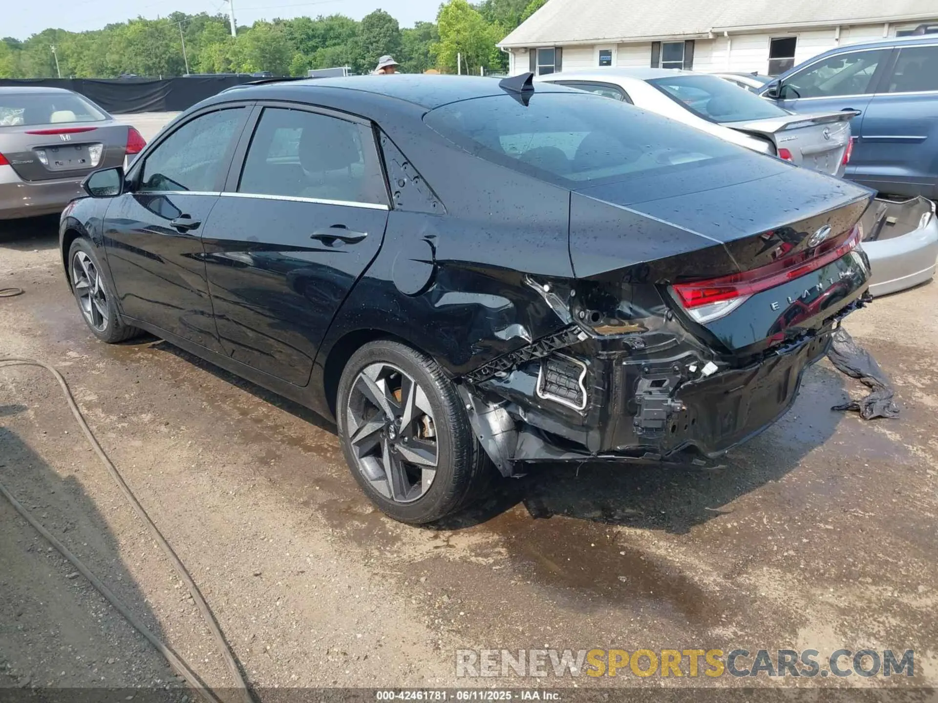 3 Photograph of a damaged car KMHLN4AG8NU365426 HYUNDAI ELANTRA 2022